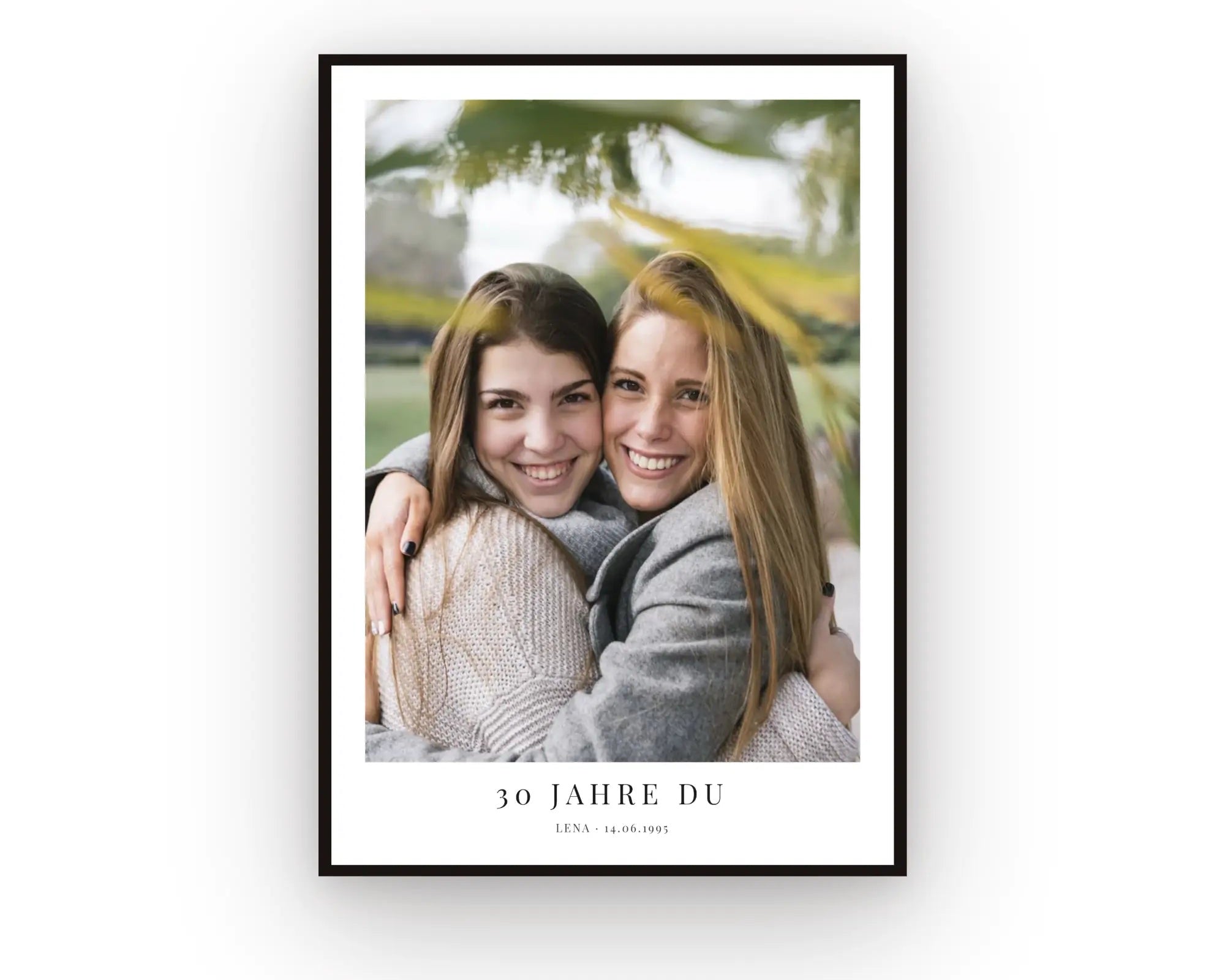 Geburtstags-Fotoposter - Personalisiertes Geschenk zum Selbstgestalten