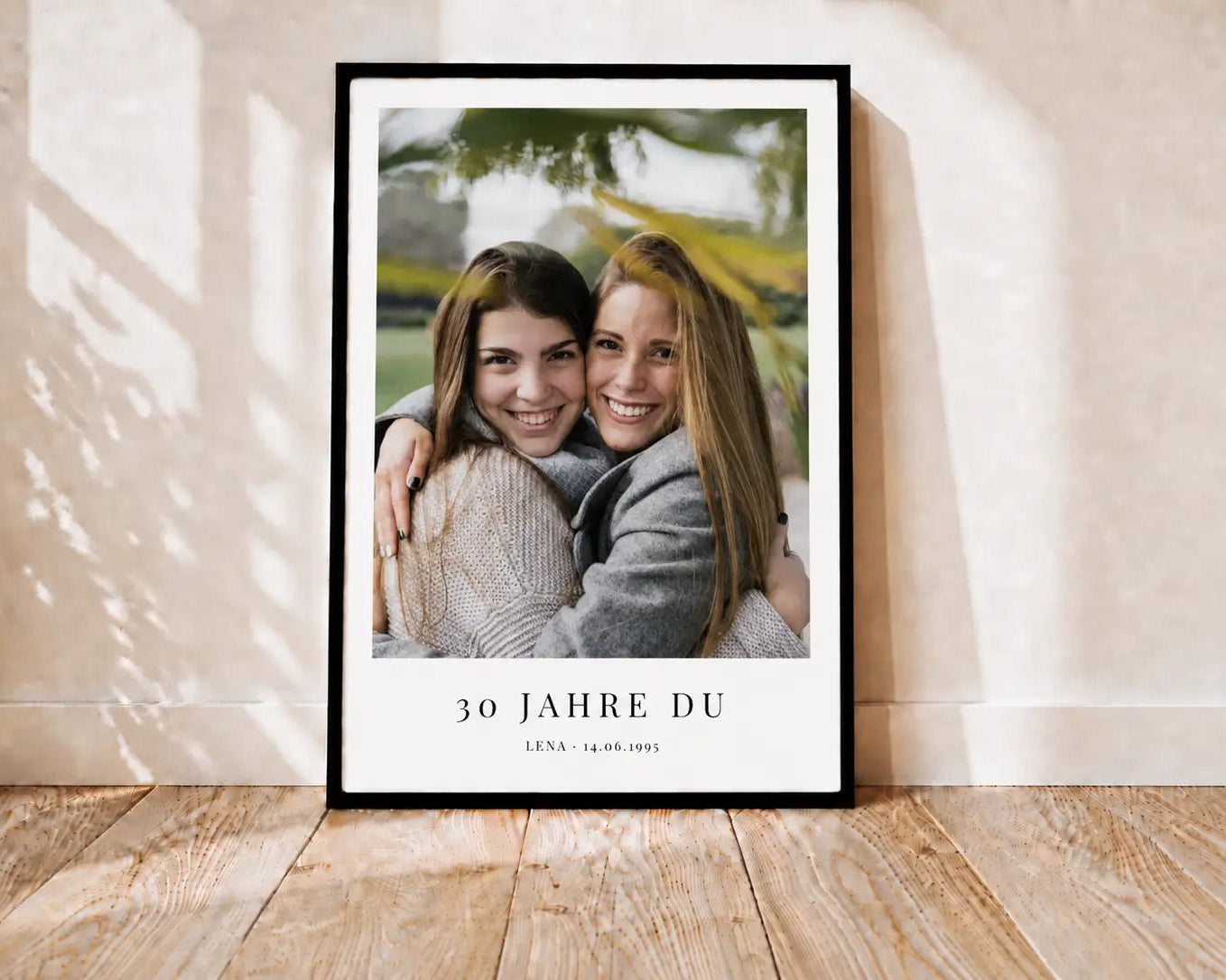 Geburtstags-Fotoposter - Personalisiertes Geschenk zum Selbstgestalten
