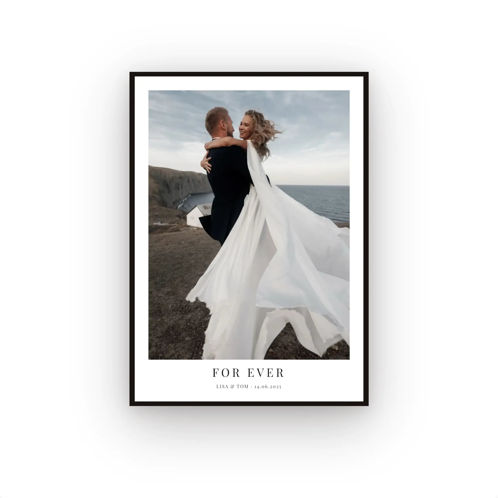 Hochzeitsposter - Personalisiertes Geschenk zum Selbstgestalten
