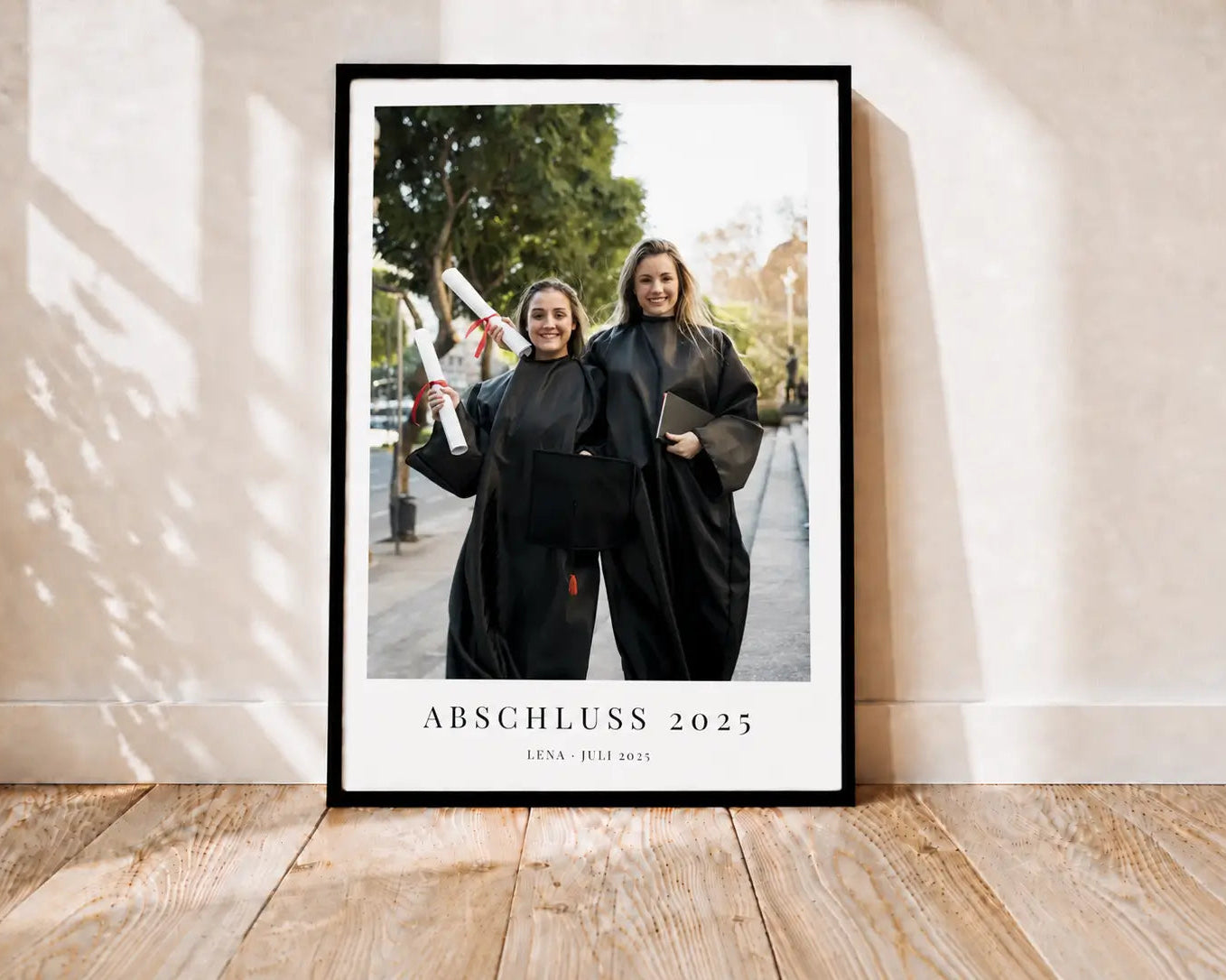 Abschluss-Fotoposter - Personalisiertes Geschenk zum Selbstgestalten