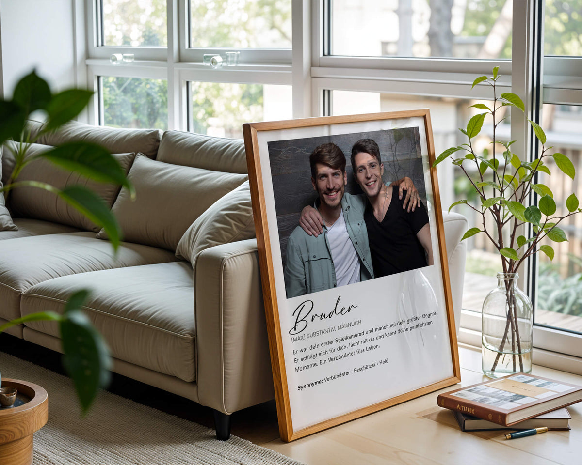 Bruder Definitionsposter