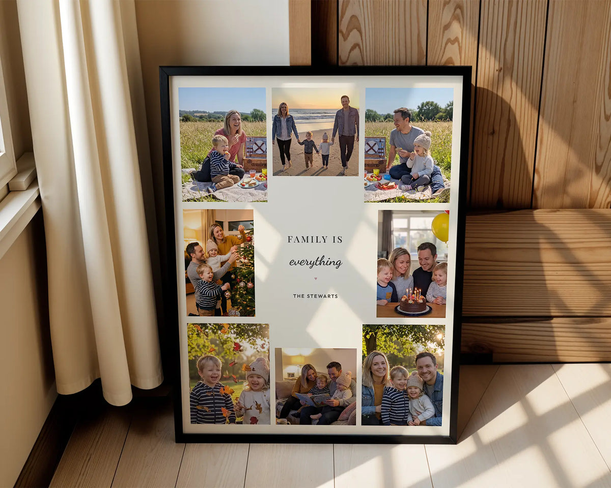 Collage Poster Family