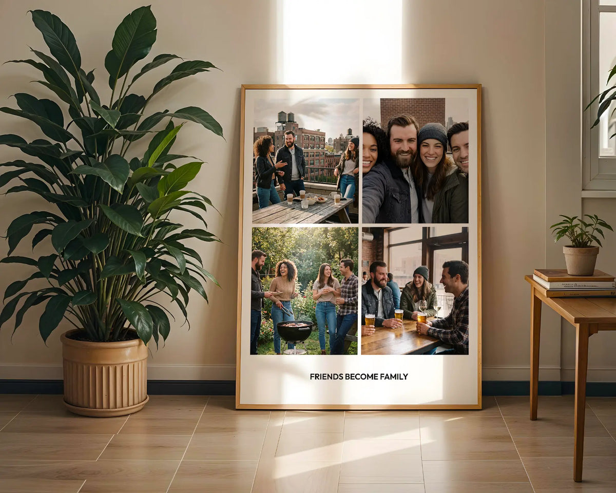 Collage Poster Vierer Grid