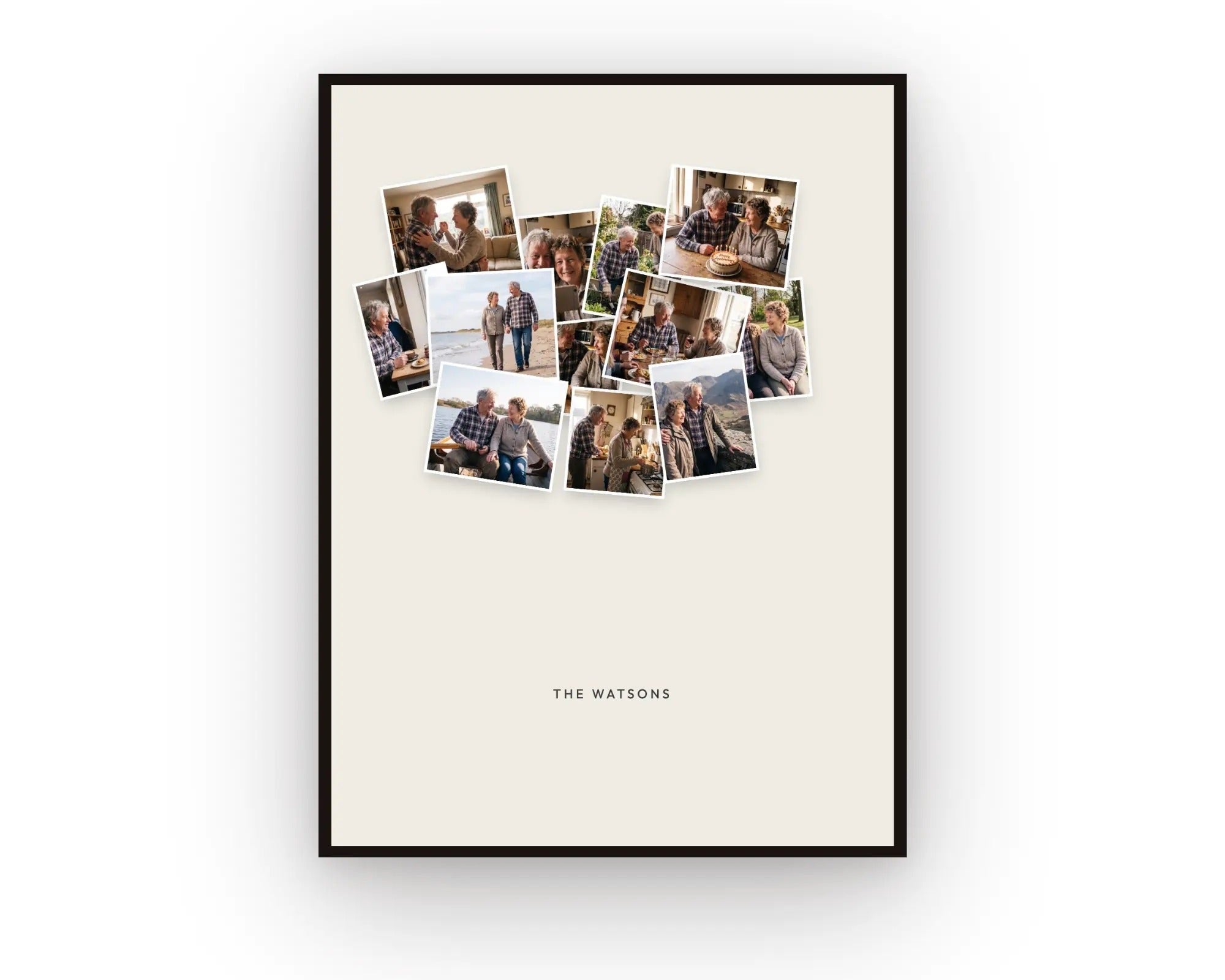 Collage Poster Herz Collage