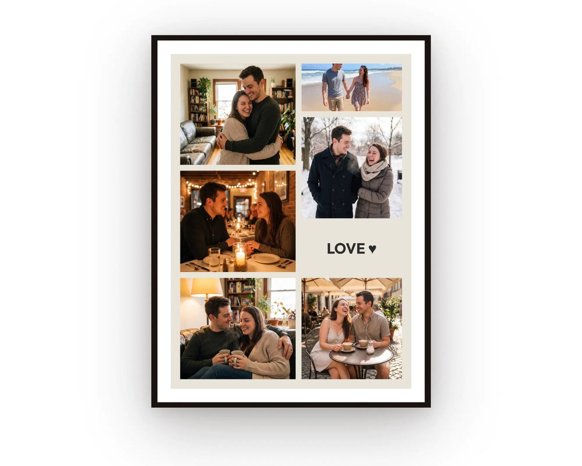 Collage Poster Love