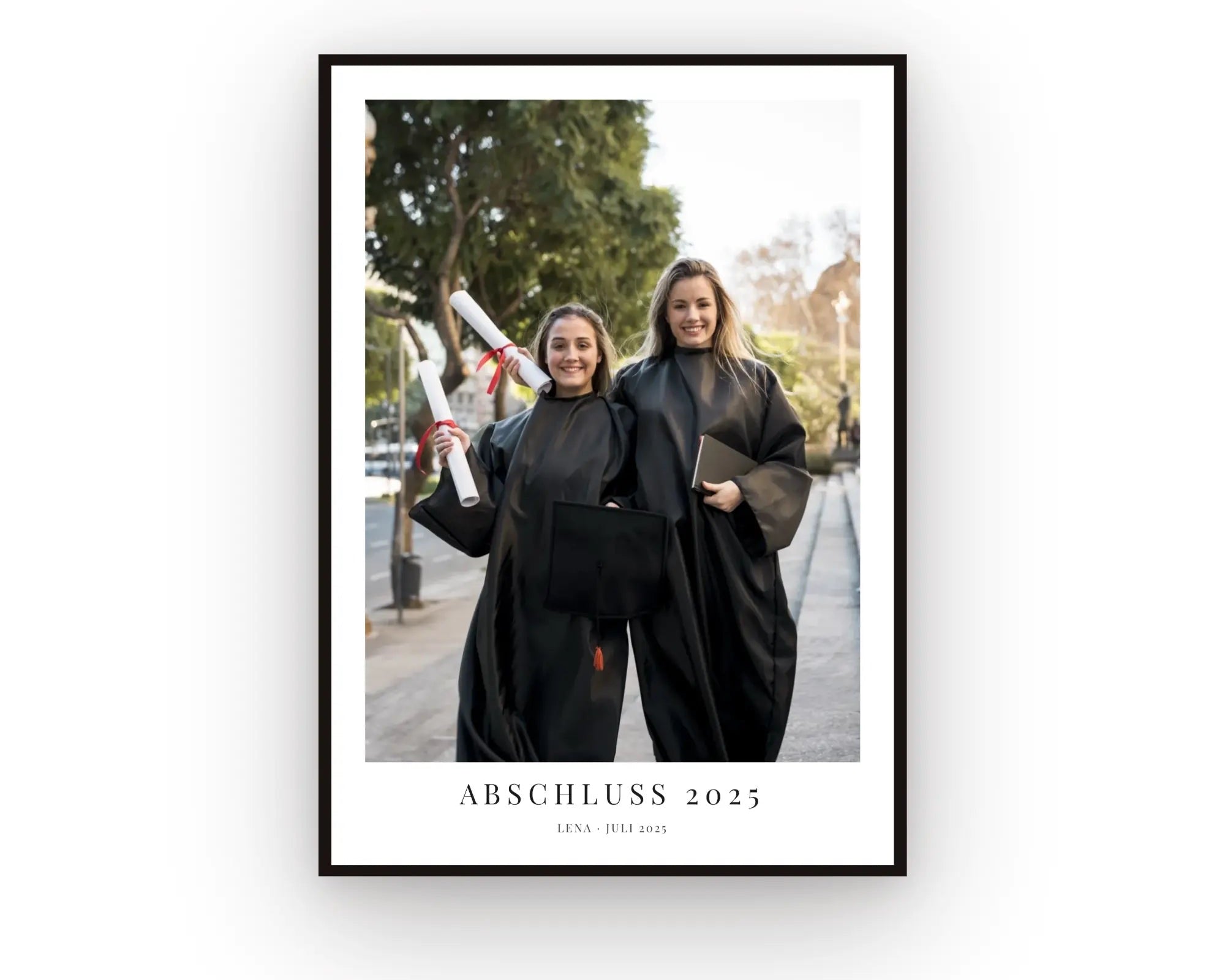 Abschluss-Fotoposter - Personalisiertes Geschenk zum Selbstgestalten