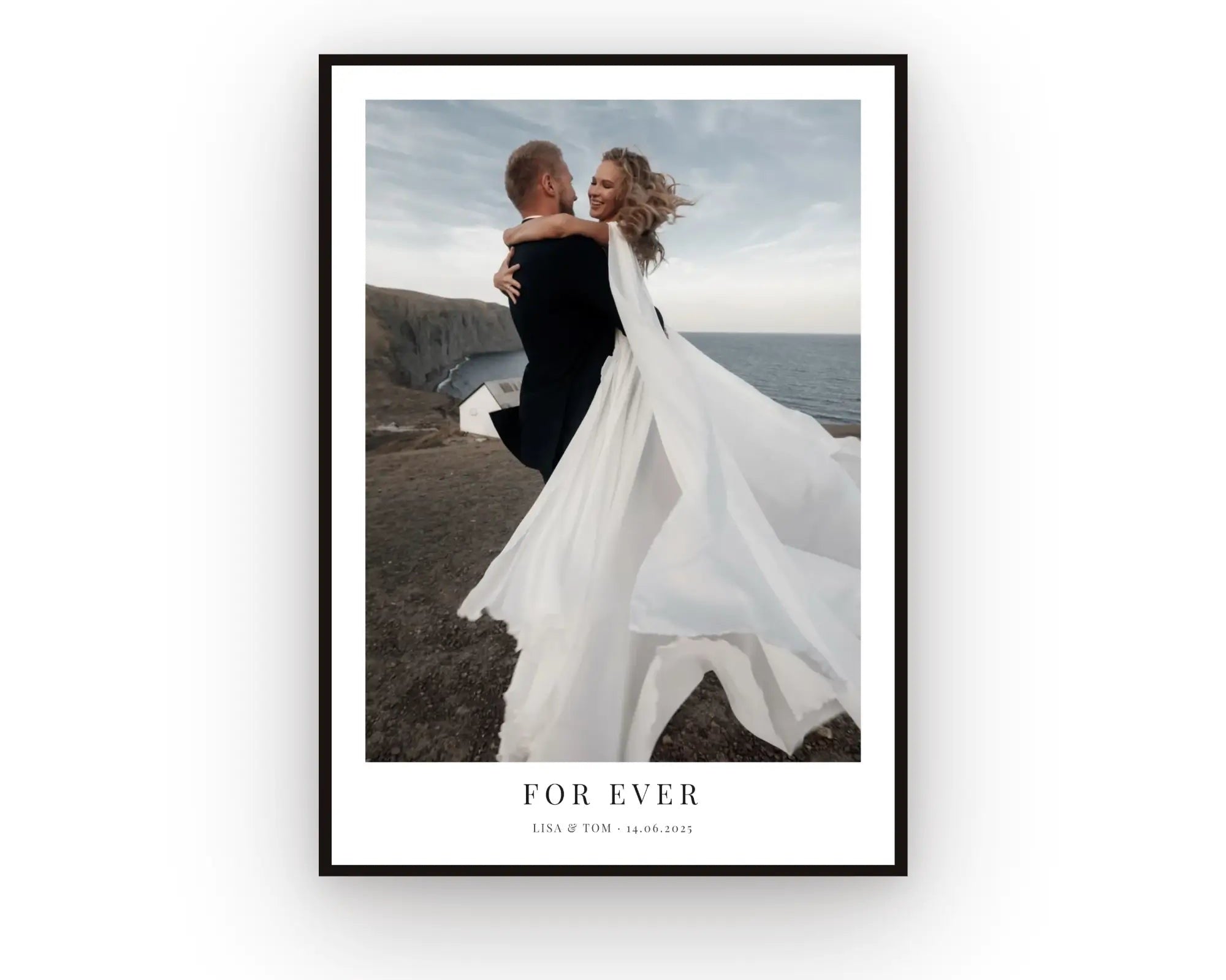 Hochzeitsposter - Personalisiertes Geschenk zum Selbstgestalten