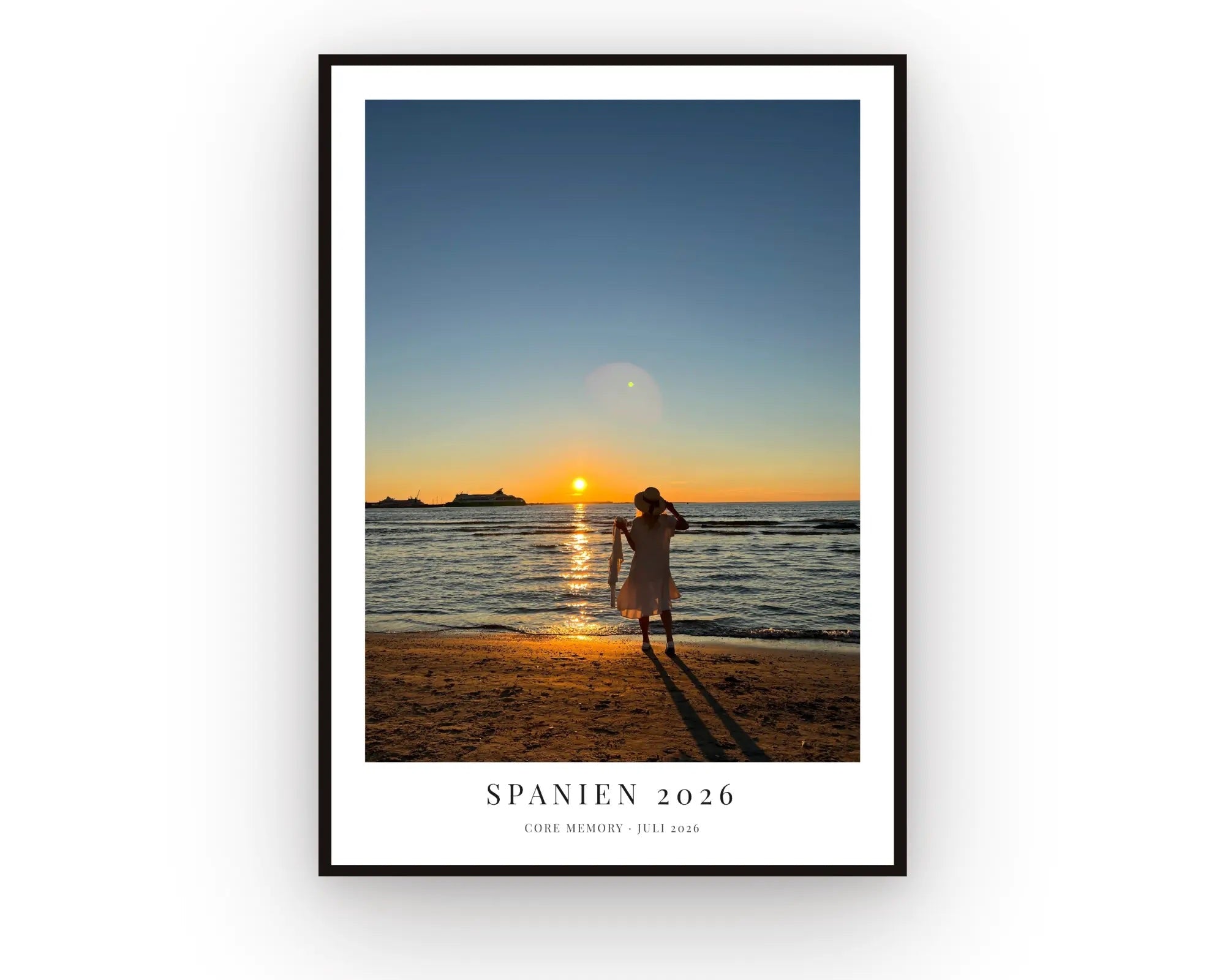 Reise-Fotoposter - Personalisiertes Geschenk zum Selbstgestalten