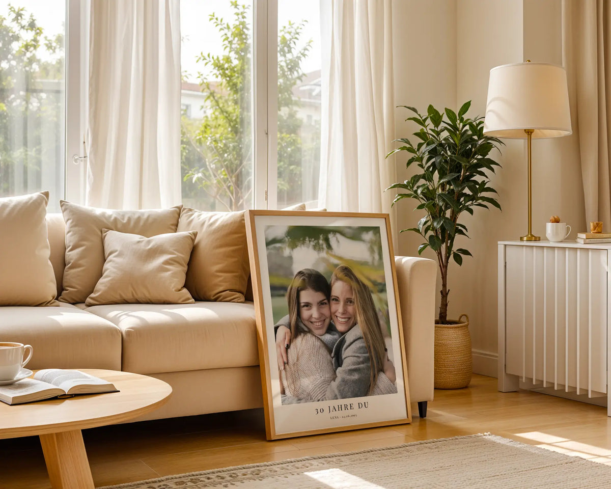 Geburtstags-Fotoposter