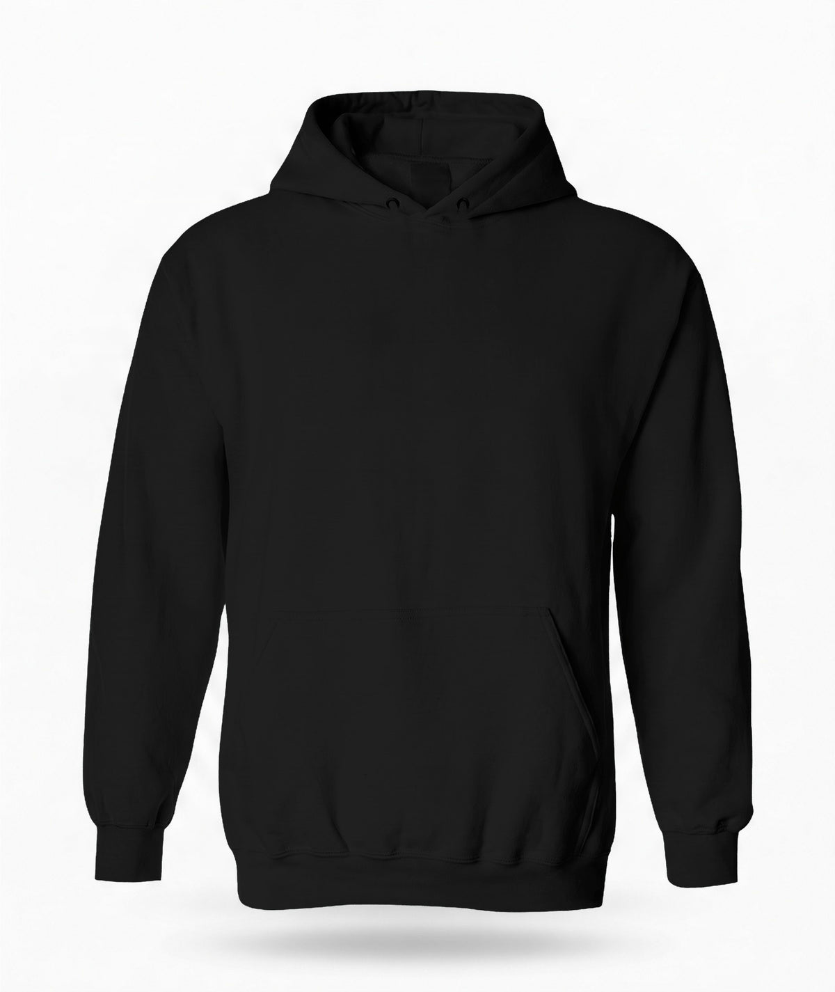 Koordinaten Hoodie Schwarz — Front