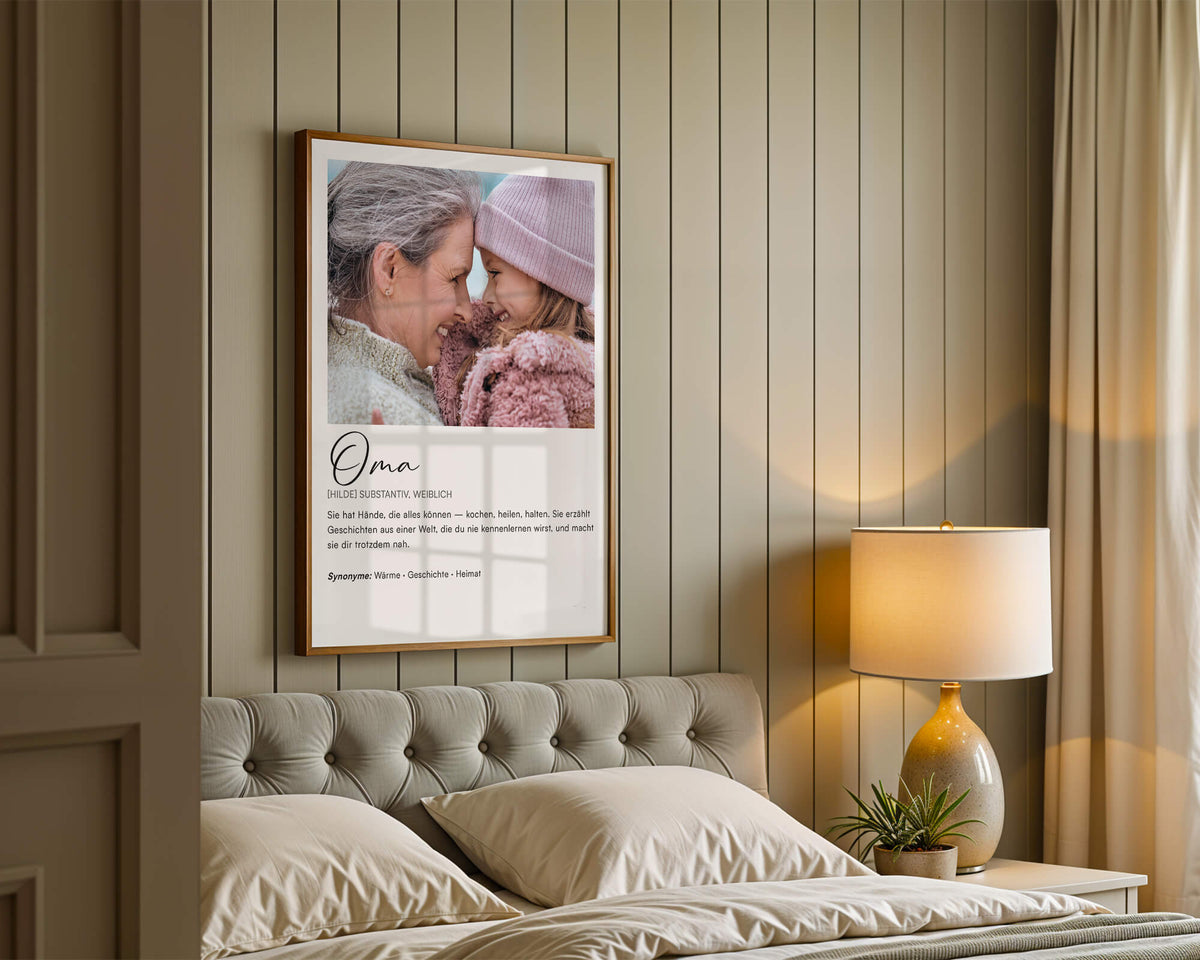Oma Definitionsposter