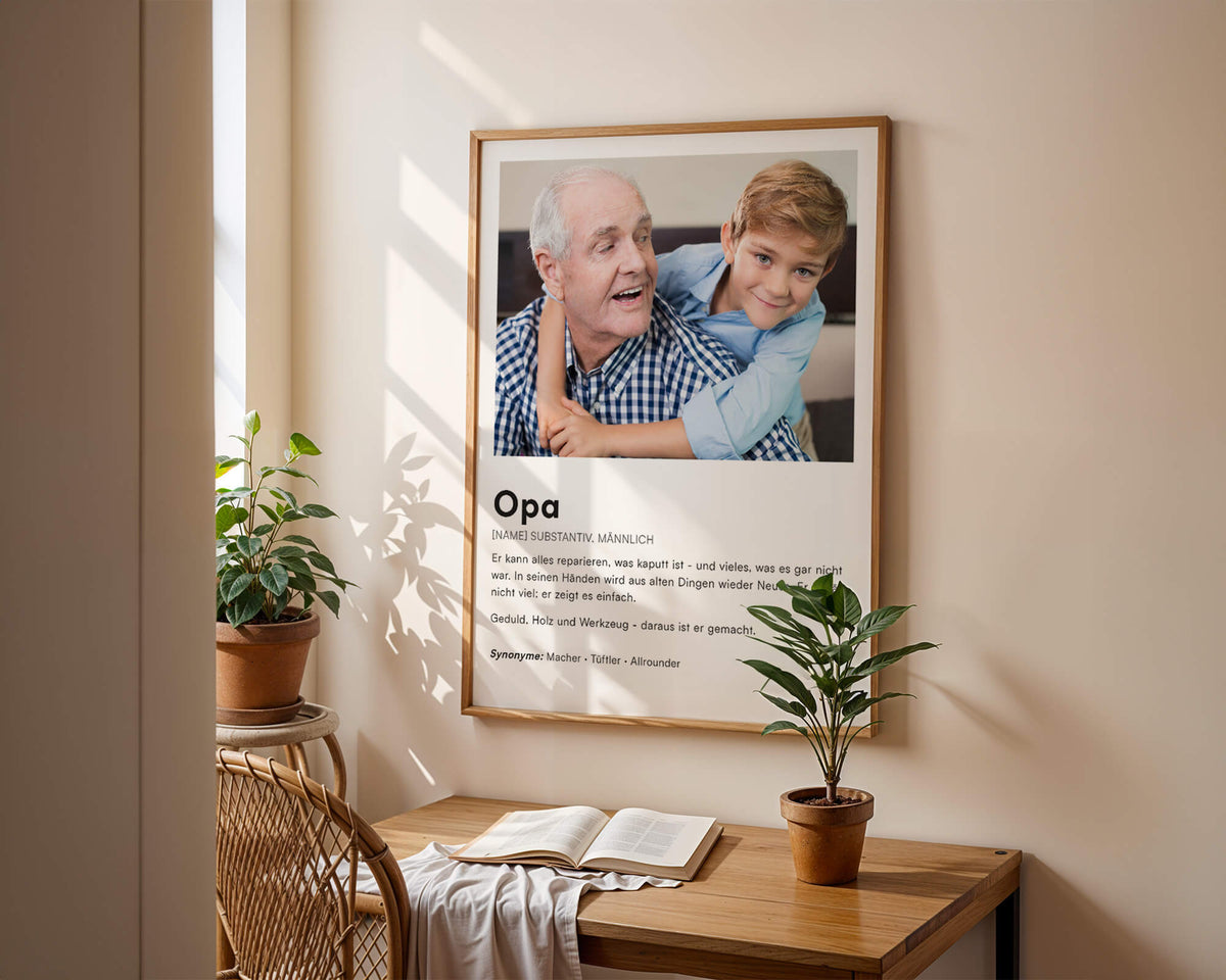 Opa Definitionsposter