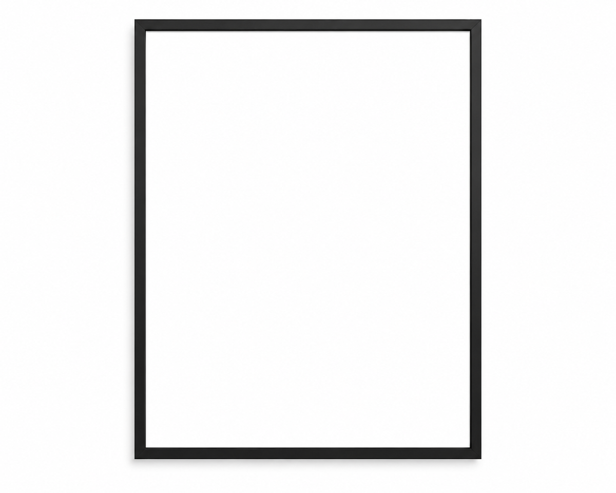 Premium Holzrahmen Schwarz #grid