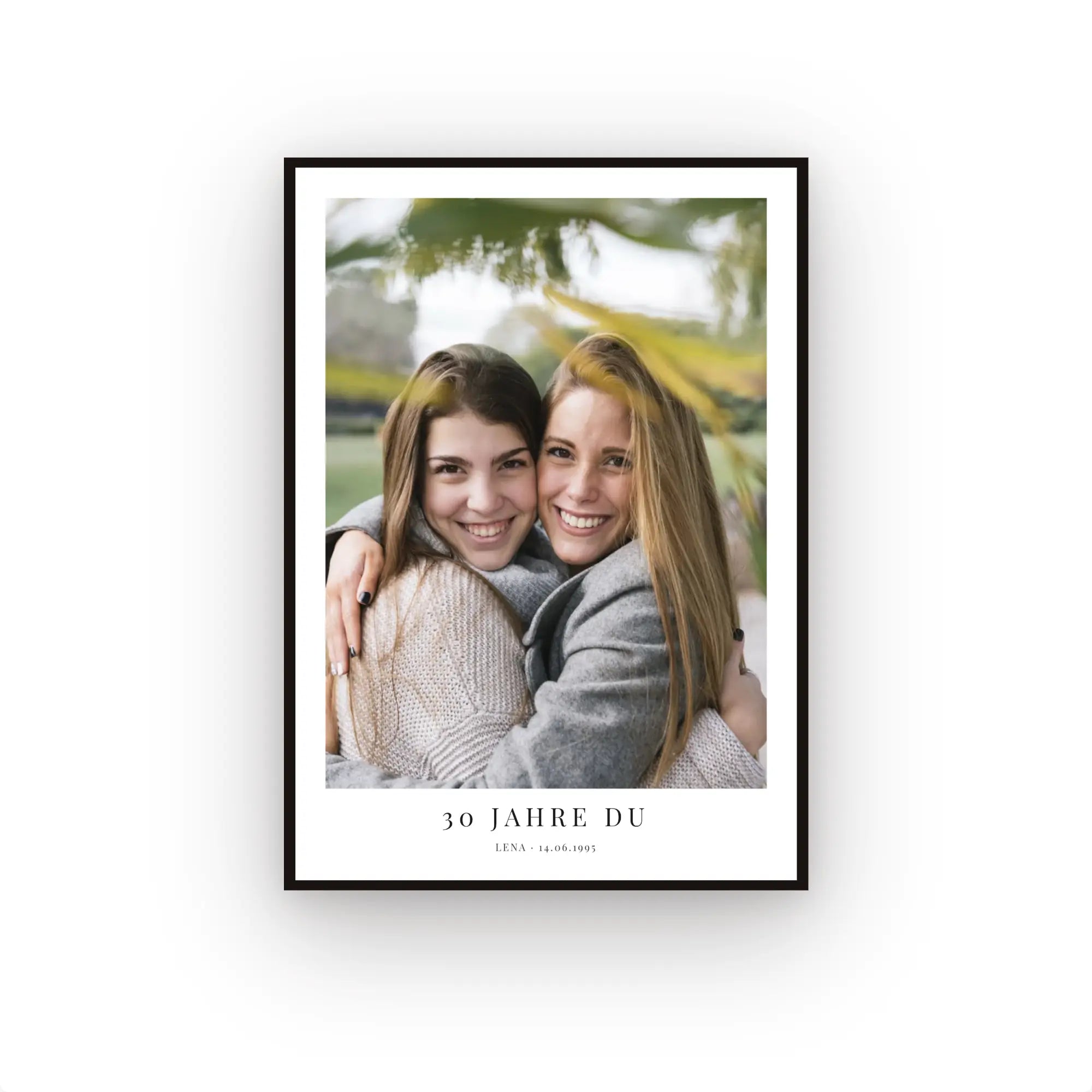 Geburtstags-Fotoposter - Personalisiertes Geschenk zum Selbstgestalten