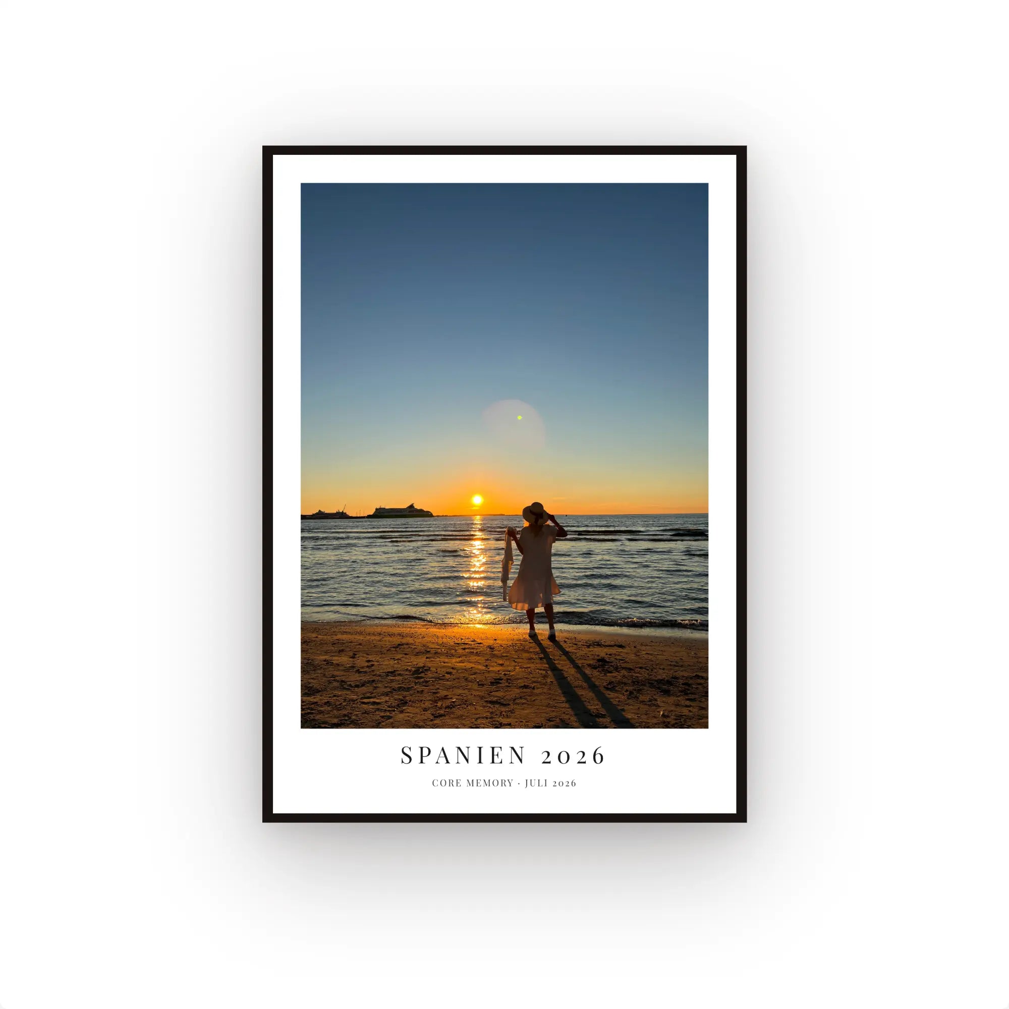 Reise-Fotoposter - Personalisiertes Geschenk zum Selbstgestalten